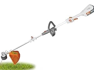 RB 40V 13-Inch Brushless Cordless Lawn Mower with 4.0Ah Lithium Battery & Fast Charger, 2-in-1 Lightweight Mower for Small Yards, Foldable Handle, 5 Cutting Height Adjustments