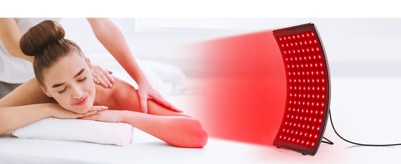 Red Light Therapy for Face,Infrared Red Light Therapy Lamp for Body,Red Light Panel for Back Device Skin Care at Home Muscles,Joints