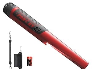 PANCKY Metal Detectors for Adults Waterproof, Professional Higher Accuracy Gold Detector with LCD Display, 5 Mode, Advanced DSP Chip 10" Coil, PK0075