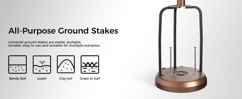 50,000 BTU Patio Heater for Outdoor Use With Adjustable Heat Focusing Top, Propane Patio Heater with Wheels, Stainless Steel Burner for Porch Garden Commercial Residential, Dark Brown