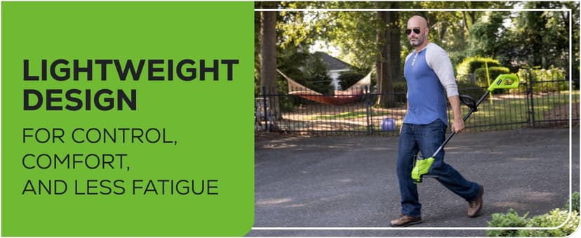 Greenworks 48V (2x24V) 17" Brushless Mower+12" String Trimmer +320CFM Blower,(2) 4.0Ah Batteries and 2A Dual Port Charger