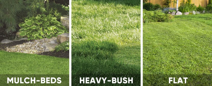 PowerSmart Lawn Mower Gas Powered, 18-Inch 144cc Engine 3-in-1 Walk-Behind Push Lawn Mower, Oil Included