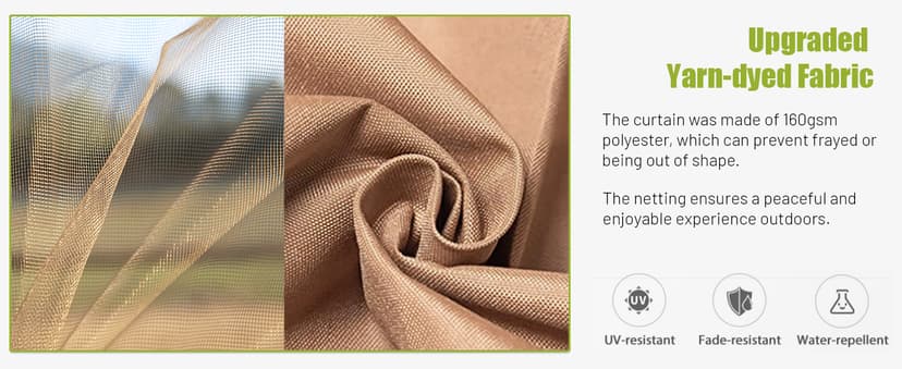 DOMI 12x16FT Lean to Gazebo, Outdoor Hardtop Wall Mounted Gazebo with Sloping Galvanized Steel Roof, Durable Aluminum Frame, Netting Curtain for Deck, Porch, Backyard