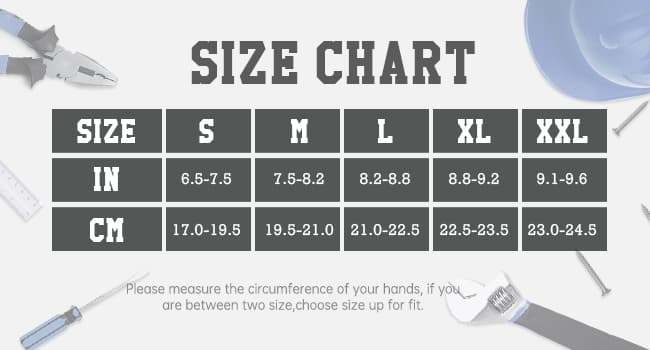 HANDLANDY Work Gloves for Men & Women, Utility Mechanic Working Gloves Touch Screen, Flexible Yard Work Gloves