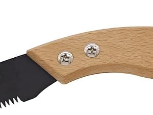 BOOSDEN 11'' Hand Pruning Saw, Japanese Trim Saw with Wood Handle, Hand Saws for Tree Trimming, Camping, Woodworking, Gardening