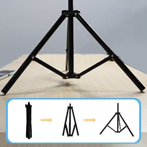 Projector Screen and Stand, Towond 120 inch Portable Projector Screen Indoor Outdoor Movie Screen 16:9 4K HD Wrinkle-Free Lightweight Projection Screen with Carry Bag for Backyard Movie Night