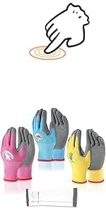 Long Gardening-Gloves Women/Men-Thorn proof Rose Pruning Heavy Duty Gauntlet-L