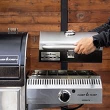 Camp Chef Woodwind Pro 36 Grill - Pellet Grill & Smoker for Outdoor Cooking - Comes with WIFI Connectivity - Sidekick Compatible - 1236 Sq In Total Rack Surface Area