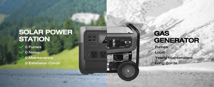 EF ECOFLOW Portable Power Station RIVER 2 Pro, 768Wh LiFePO4 Battery, 70 Min Fast Charging, 4X800W (X-Boost 1600W) AC Outlets, Solar Generator for Outdoor Camping/RVs/Home Use Black