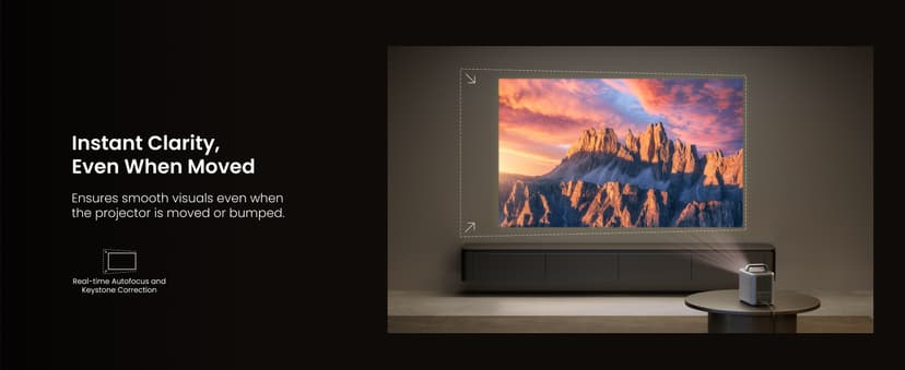 NEBULA Cosmos 4K SE Smart Projector, 4K High-Brightness with Dolby Vision, 200" Screen, 1,800 ANSI Lumens, HybridBeam, Enhanced Image Quality, Google TV, Portable, for Gaming, Home, and Office Use