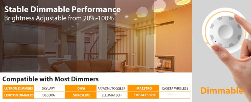 DAYBETTER BR30 LED Light Bulbs Indoor Flood Light, 5000K Daylight White LED Bulb 65W Equivalent, Dimmable, E26 Base, 800LM, Recessed Can Bulb for Living Room Bedroom Dining Room Bathroom, 12Pack