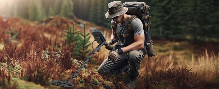 OMMO Metal Detector for Adults With Adjustable Stem, 5 Detection Modes, Higher Accuracy Gold Detector, IP68 Waterproof Coil for Detecting Treasure