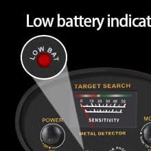 Metal Detector for Adults & Kids - Adjustable Stem, High Accuracy & 10" Waterproof Coil. Disc/All Metal Modes for Coin & Gold Detection by Beginners