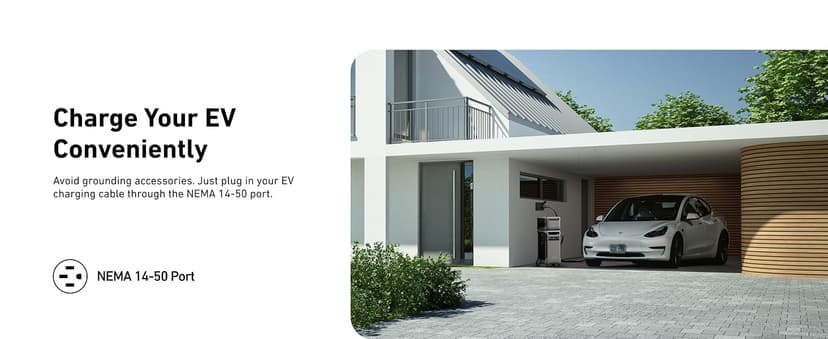 Anker SOLIX F3800 Portable Power Station, 3840Wh, LiFePO4 Batteries, Ultra-High 6000W AC Output with 120V/240V, Solar Generator for Home Backup, RVs, Emergencies, Power Outages, and Outdoor Camping