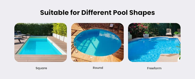 Poolmate Hydro 4 SE Corded Robotic Pool Cleaner, 150W 180μm Class Basket Filter Pool Vacuum with Climbing Walls & Floors, Ideal for Inground Pools Up to 40FT Long Cable