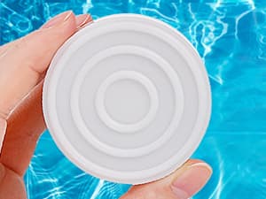 Pool Ladder Bumpers for Inground Pool - 4Packs Inside Plug Caps fit 1.9" Standard Steps Tubing, Rubber Foot Cover Protect Swimming Pool Liner