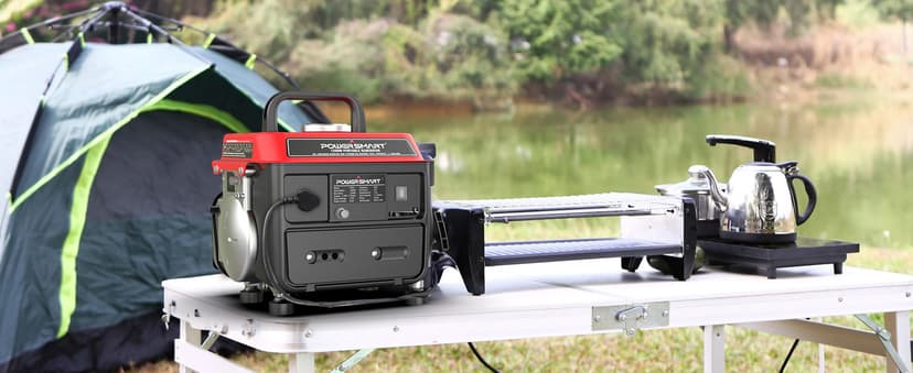 PowerSmart 1200-Watt Portable Generator with Super Quiet, Ultralight for Camping, PS50