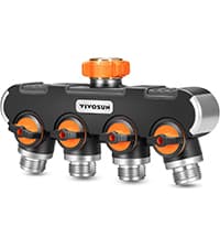 25 ft Garden Hose, 5/8 in ID, Heavy-Duty, Leakproof, Kink-Resistant Water Hose with Swivel Brass Fittings, 600 PSI Burst Rating, Ideal for Car Wash & Lawn Watering