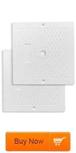 AR-PRO (2 Pack) Exact Replacement Hayward SPX1070C Skimmer Cover - Heavy-Duty Pool Skimmer Lid Direct Replacement for Hayward SP1070, SP1071, and SP10712S Automatic Skimmer Models