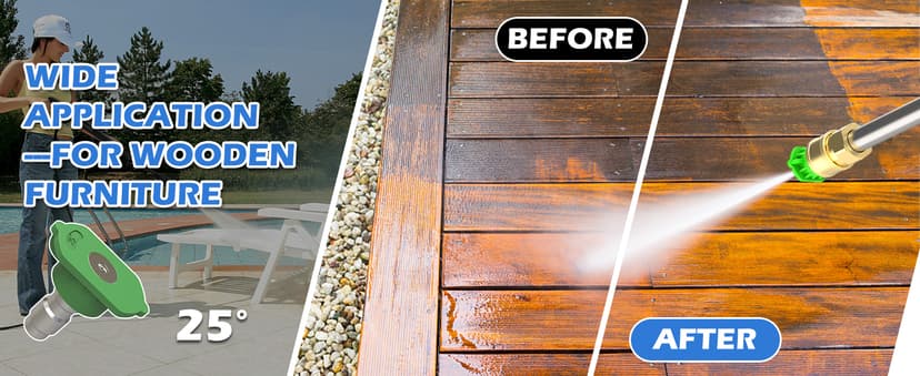 Electric Pressure Washer, 4200PSI 2.8GPM, Foam Cannon, 4 Nozzle Tips, 20 FT Hose, 35FT Power Cord, Strong Power Washer with Anti-Tipping Technology for Cars, Garden, Fences, Patios, Driveways