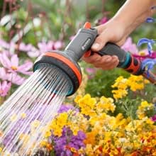 Gardena (18332) Watering Wand, 29" Sprayer Wand with Superior Stainless Head, Perfect for Hanging Baskets, Plants, Flowers, Shrubs, Garden and Lawn. Comes with GARDENA Quick Connect system.