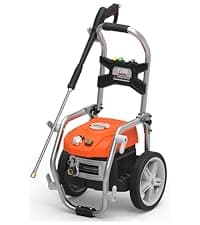 Yard Force Self Propelled Lawn Mower Briggs & Stratton 150cc Gas Engine 22-inch Steel Deck 3-in-1 Mulch, Bag, Side Discharge, 12-inch High Rear Wheels