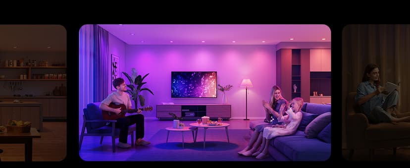 Govee BR30 Smart Light Bulbs, Works with Matter, Alexa and Google Assistant, LED Light Bulb, WiFi RGBWW Color Changing Flood Light Bulbs, Recessed Can Light Bulb, 2.4Ghz only, 850 Lumen, 4 Pack