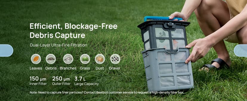 Beatbot AquaSense 2 Pro Cordless Robotic Pool Cleaner, Unmatched 5-in-1 Cleaning, Surface Parking, Pool Skimmer with APP Control, Water Clarification, for Pools up to 3,875 Sq.ft– Obsidian