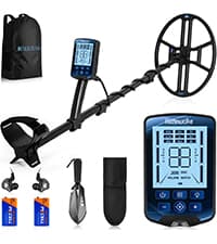 Metal Detector Pinpointer Chargeable - Waterproof Hand-held Metal Detectors Wand with One-Key Interference Elimination, Superhet-Tec Pin Pointer Metal Detector Accessories for Adults&Kids