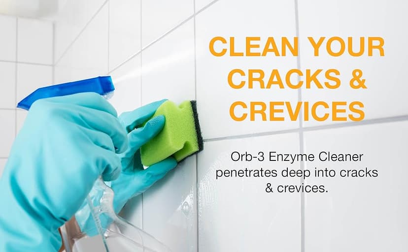 A011-J5R-1Qspry Ready-to-Use Enzyme Cleaner Spray Bottle for Pools, 1-Quart, Translucent light yellow liquid