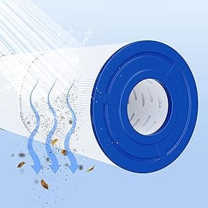 Cryspool® 04072 Filter Compatible with PRB25-IN Hot Tub Filter, C-4326, FC-2375, 3005845, R172327, R173429, 33521, 25392, 817-2500, 5X13 Drop in Spa Filter, 2 Pack