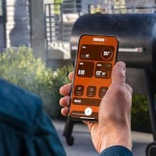 Traeger Ironwood 885 Wood Pellet Grill and Smoker, WiFi Pellet Smoker Grill with Super Smoke Mode, D2 Controller, Large 885 sq. in. Cooking Area, Outdoor BBQ Electric Pellet Smoker, TFB89BLFC