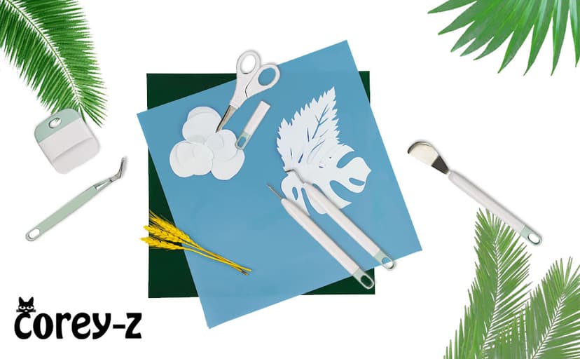 Craft Vinyl Weeding Tools Set,Precision Craft Vinyl Tools Kit,6pcs Weeding Kits,for Cricut/Silhouette/Siser/Oracal 631 651 751Vinyl