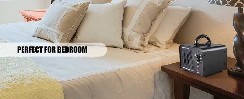 HHGM 48,000mg/h High Capacity Ozone Machine Generator, Commercial Industrial Quartz Tube Air Purifier, Ionizer & Deodorizer Ozone Odor Eliminator Suitable for Home, Car, Basements, Pets, Smoke, Farms