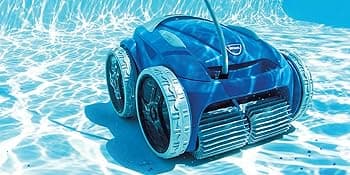 Polaris 9650iQ Sport Robotic Cleaner, Automatic Vacuum for InGround Pools up to 60ft, Smart App, WiFi, Amazon Alexa, 70ft Swivel Cable w/Strong Suction & Easy Access Filter Canister