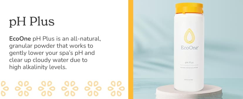 EcoOne | Hot Tub Chemical Maintenance & Supply Kit | Spa Shock, Conditioner & Purification Kit | Contains Oneshock Chlorine Granular, SPA Monthly Conditioner & Filter Cleanser | 3 Month Supply