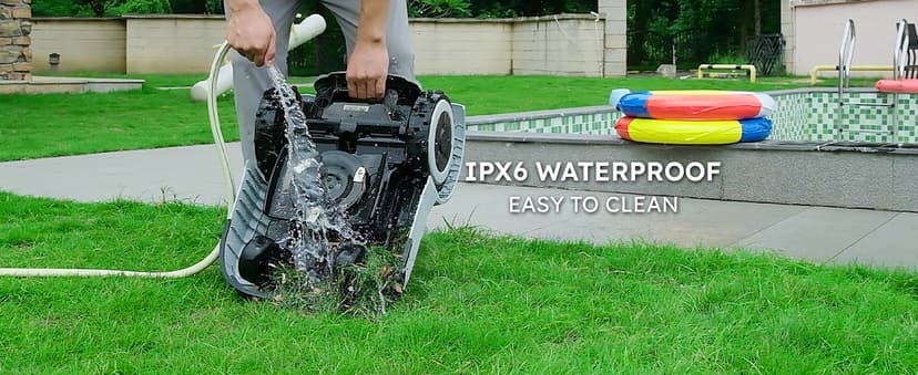 Robot Lawn Mower with Max 180m Stable Boundary Wire - Recommended 550㎡, Max 900㎡, 300% Higher Efficiency of Grid-Shaped Mowing Path, Automatic Robotic Lawn Mower with Auto Mapping & Recharge