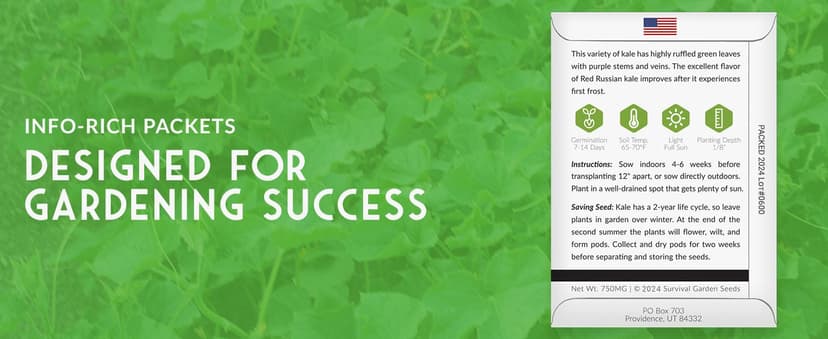 Drought-Tolerant Vegetable Seed Collection - 10 Packets of Seeds to Grow Drought-Resistant Plants for Growing in Home Vegetable Gardens - Non-GMO Heirloom Open-Pollinated - Survival Garden Seeds