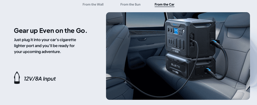 BLUETTI Solar Generator AC500 & B300K Expansion Battery with 2 200W Solar Panels Included (Ships Separately), 2,764.8Wh Portable Power Station w/ 6 5,000W AC Outlets, LFP Power for Home Use