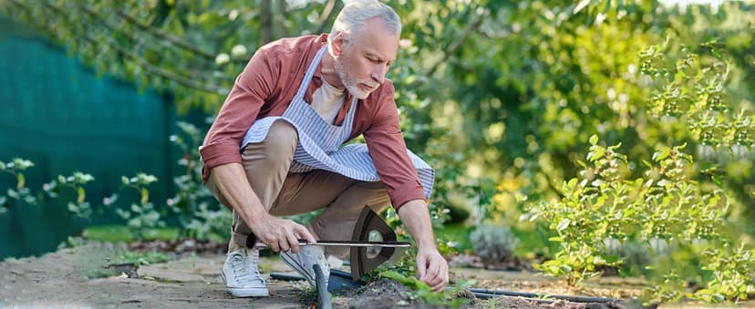 All-Steel Hardened Hollow Hoe,Garden Hoes for Weeding,Hollow Hoe for Gardening,Hoe Garden Tool,Garden Hoe for Backyard Weeding, Loosening, Farm Planting 2