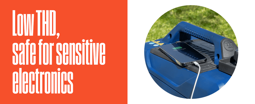 Westinghouse 1500 Peak Watt Super Quiet & Lightweight Portable Inverter Generator, Gas Powered, CO Sensor, Parallel Capable, Long Run Time,Blue