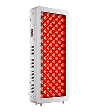 Bestqool Red Light Therapy, Dual Chip Clinical Grade LED Device with Near-Infrared Light 660nm 850nm High Power Panel, Ideal for Body, Face, Recovery, Improve Sleep, Skin Health, 105W (Black 60)