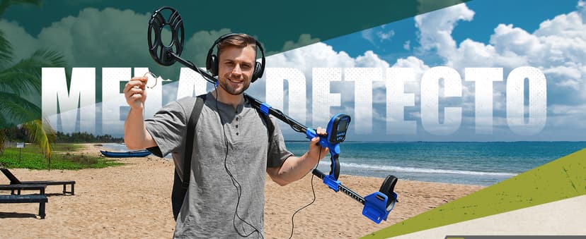 Metal Detector for Adults Waterproof-Professional Higher Accuracy Gold Detector with LCD Display,5 Mode,Advanced DSP Chip 12" Coil Metal Detector