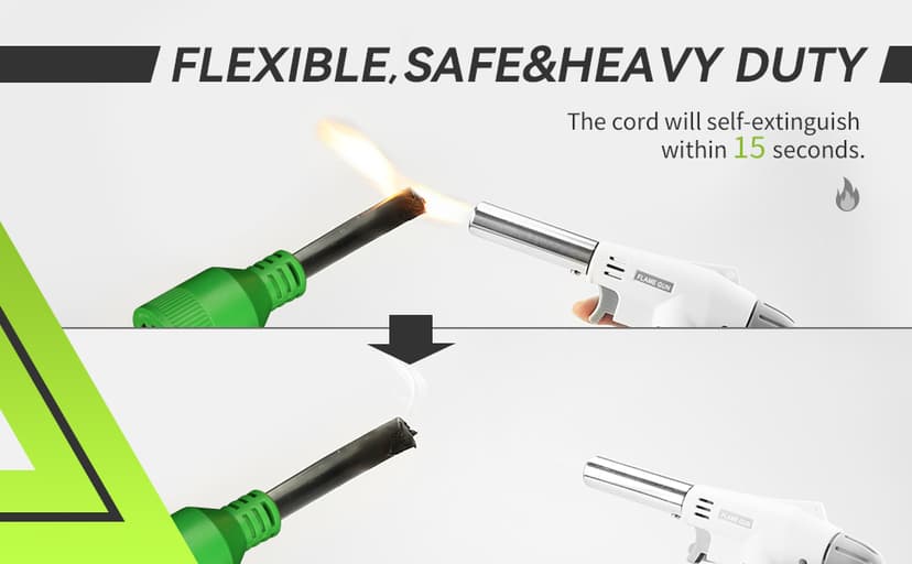 RVMATE 4 Prong 30 Amp 15 Feet Generator Extension Cord, NEMA L14-30P/L14-30R, 125/250V Up to 7500W 10 Gauge SJTW Generator Cord, ETL Listed