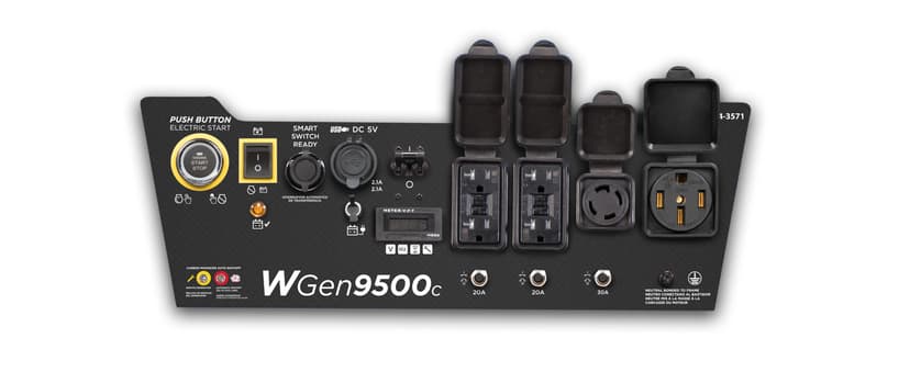 Westinghouse 12500 Peak Watt Home Backup Portable Generator, Remote Electric Start with Auto Choke, Transfer Switch Ready, Gas Powered, CO Sensor