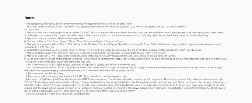 DJI Power 1000 Portable Power Station with Protective Storage Bag, 1024Wh LiFePO4 Battery, 2200W Solar Generator, Home Backup, 4-in-1 Fast Charging, 23db Ultra-Silent, Camping & RVs, Off-grid