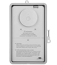 Suraielec Pool Timer, WiFi Smart Pool Pump Timer, 120, 240, 277 VAC, 40 AMP, Outdoor Heavy Duty Metal Casing Pool Control, Wireless Electric Switch Box for Pumps, Water Heater, Spa, Light