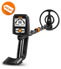 SUNPOW Metal Detector Pinpointer Rechargeable – 800mAh Battery for 15H Use – IP68 Fully Waterproof Handheld Wand – High Sensitivity 360° Detection – Treasure Hunting Tool for Adults & Kids – NXGD02