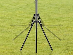 Standing Misters for Outside Patio - Adjustable 5.3FT Portable Misting System Cooling Outdoor 32.8Ft Stand Misting Long Water Line for Kids Mist Playing, Patio Cooling, Backyard, Porch, Sprinkler