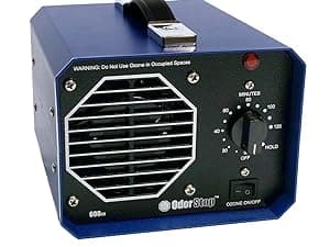 OdorStop OS2500UV Professional Grade Ozone Generator Ionizer for Areas of 2500 Square Feet+, For Deodorizing and Purifying Medium Size Areas Such as Hotel Rooms, Offices, and Basements